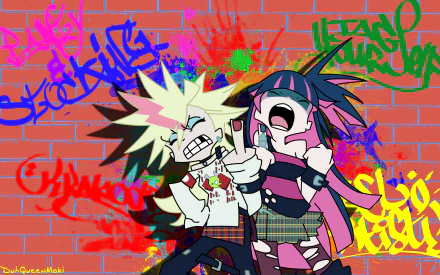 Stocking Anarchy Panty Anarchy Anime Panty & Stocking with Garterbelt HD Desktop Wallpaper | Background Image