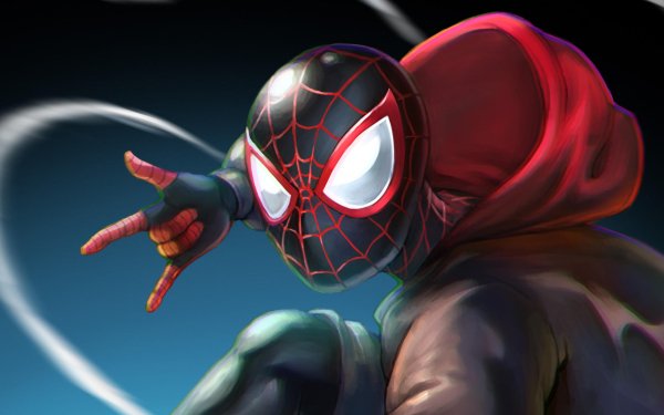 Comics Spider-Man Miles Morales HD Wallpaper | Background Image