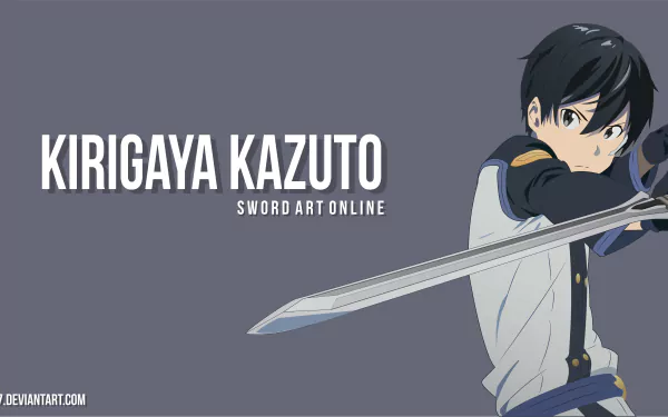 Kazuto Kirigaya Kirito (Sword Art Online) Anime Sword Art Online Movie: Ordinal Scale HD Desktop Wallpaper | Background Image