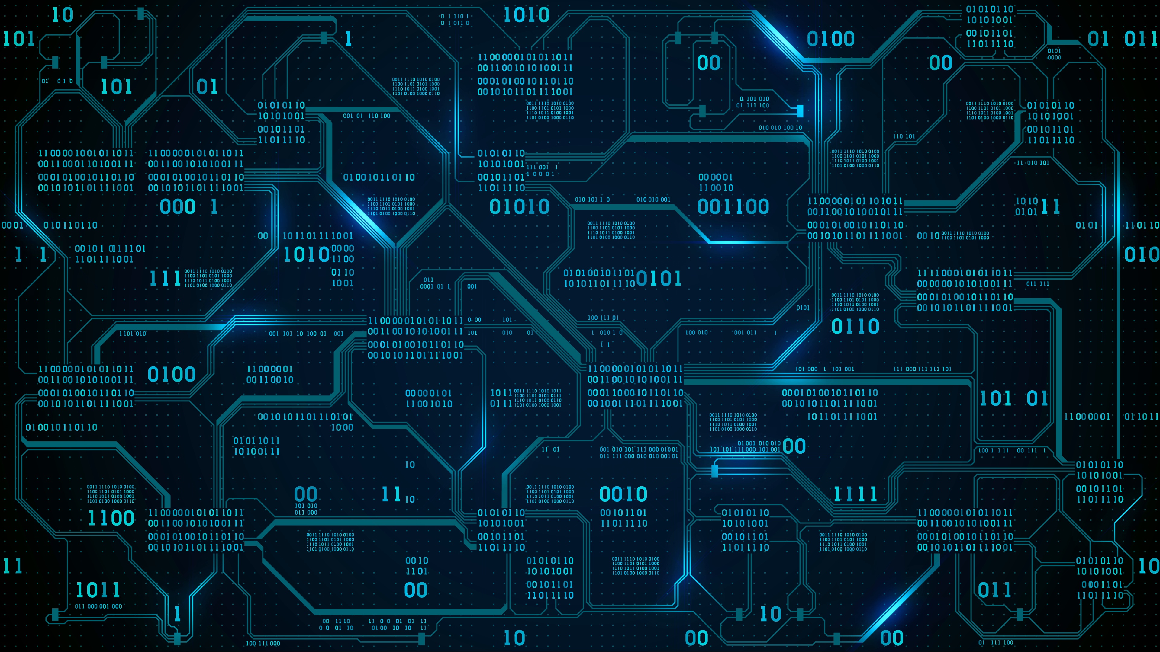 Technology Binary HD Wallpaper | Background Image