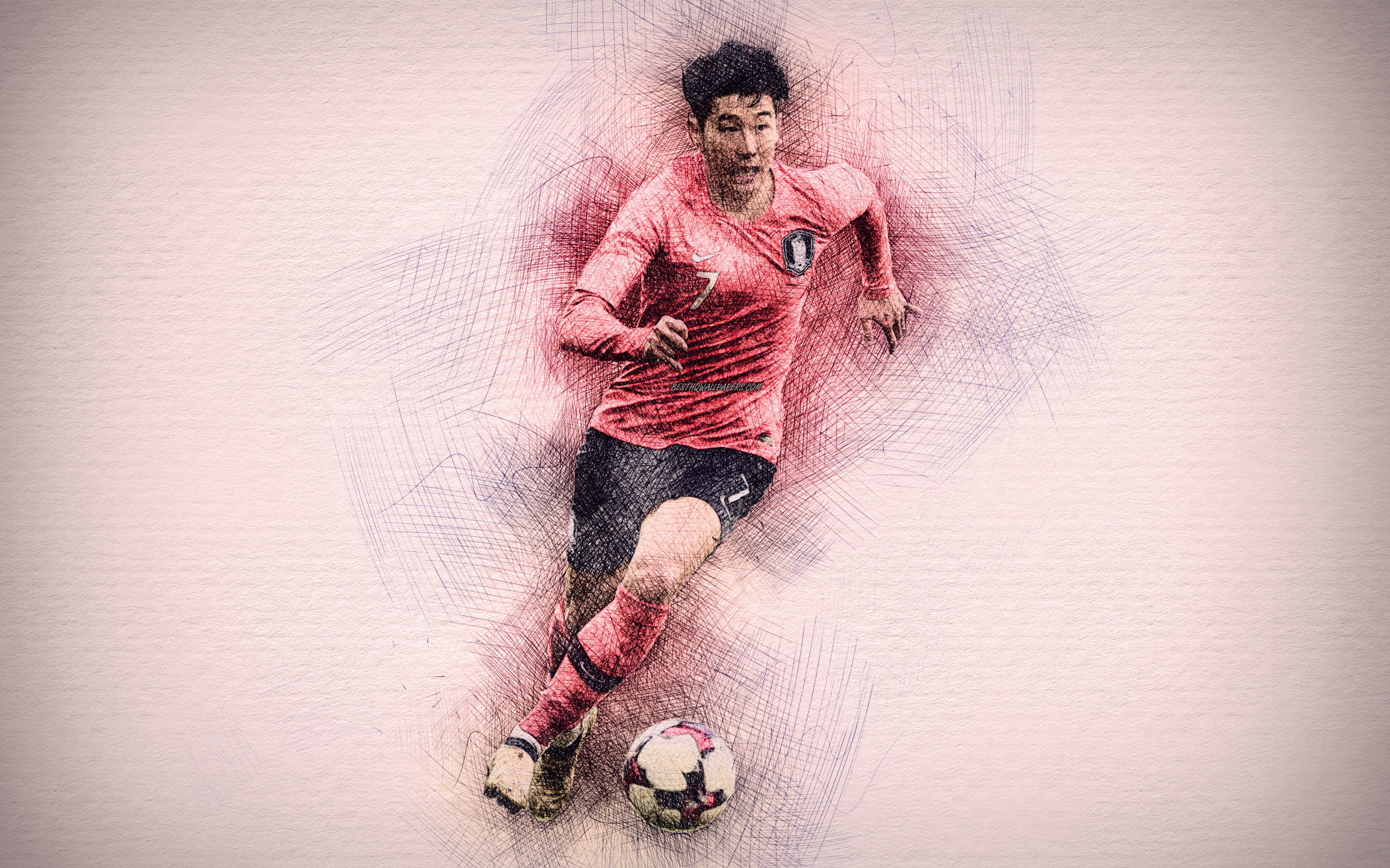Sports Son Heung-Min HD Wallpaper | Background Image