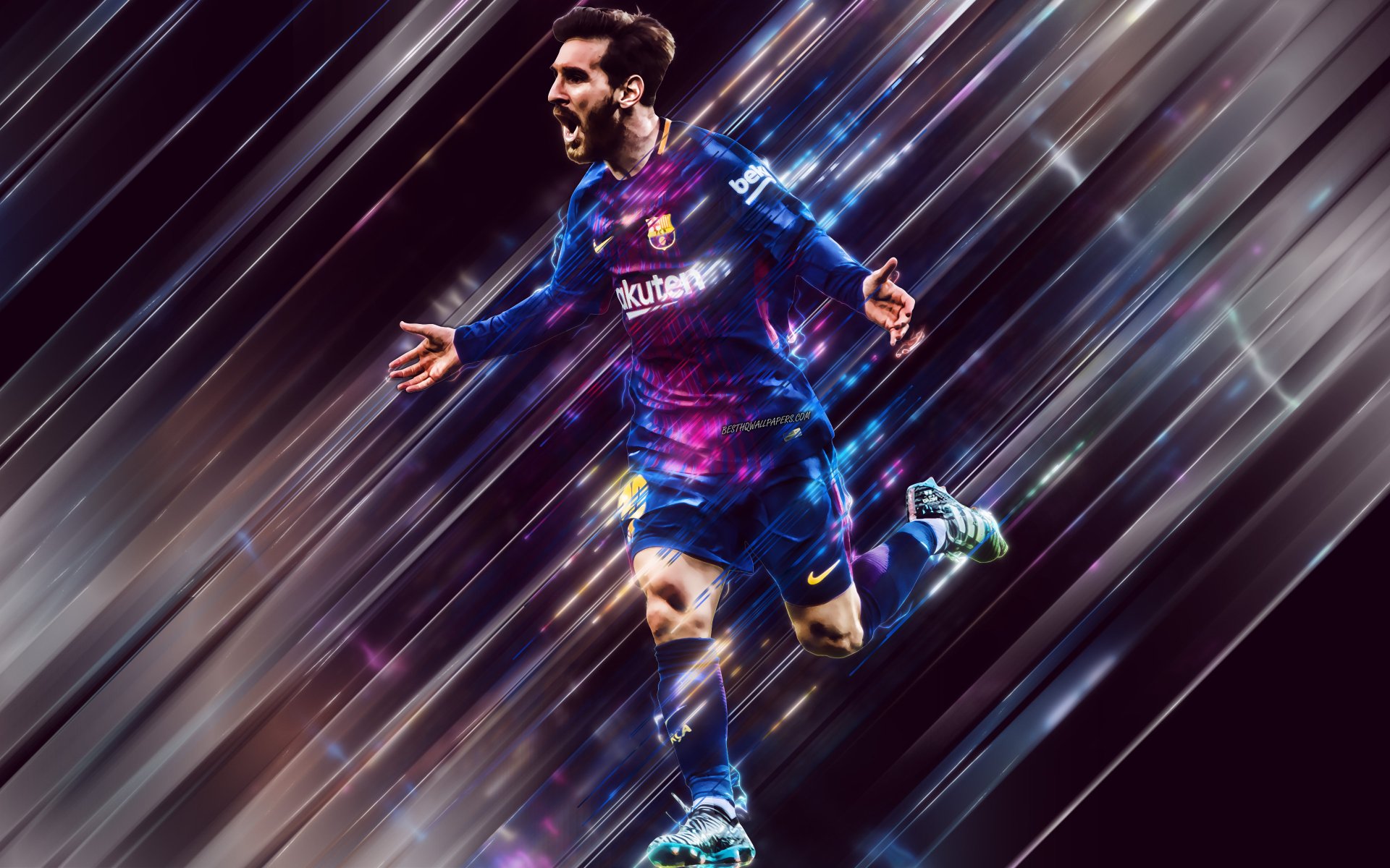 Download Argentinian FC Barcelona Soccer Lionel Messi Sports 4k Ultra