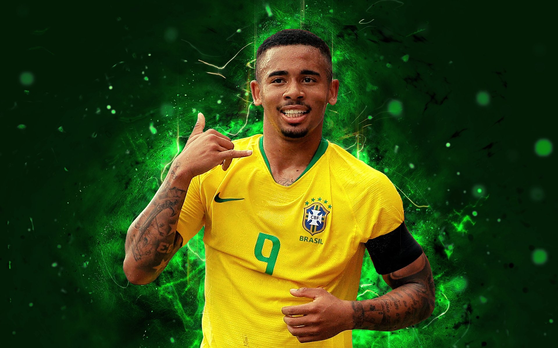 Download Brazilian Soccer Gabriel Jesus Sports 4k Ultra HD Wallpaper   Thumb 1920 980455 