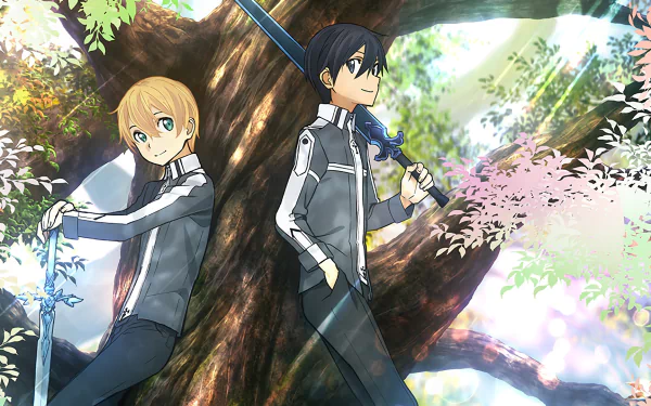  Eugeo and kirito
