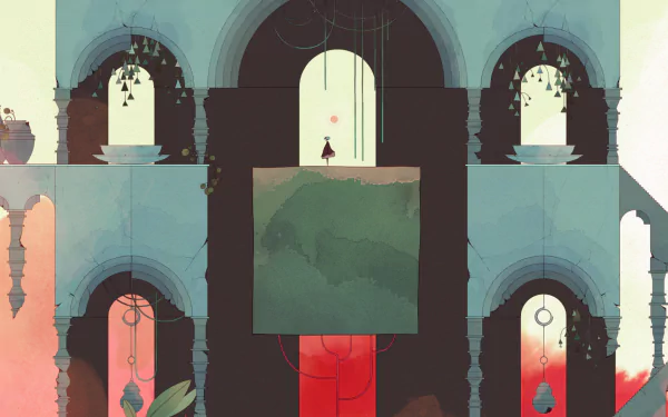 Gris (Video Game) video game Gris HD Desktop Wallpaper | Background Image
