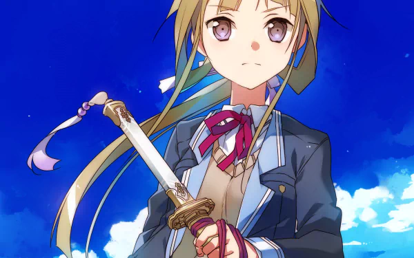 sword Nogi Wakaba Anime Yuki Yuna is a Hero HD Desktop Wallpaper | Background Image