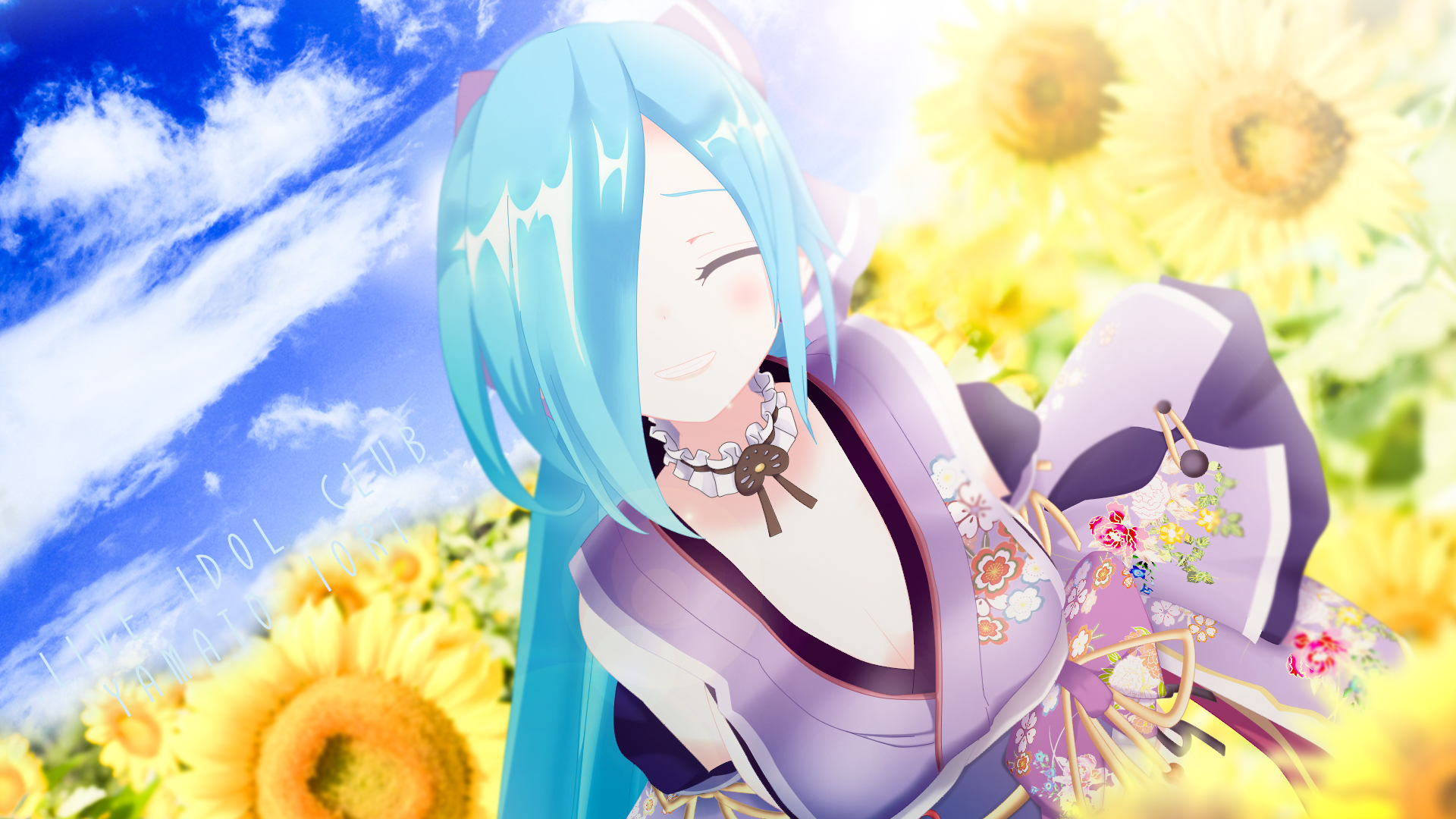 Download Iori Yamato Anime Virtual Youtuber HD Wallpaper by jieno