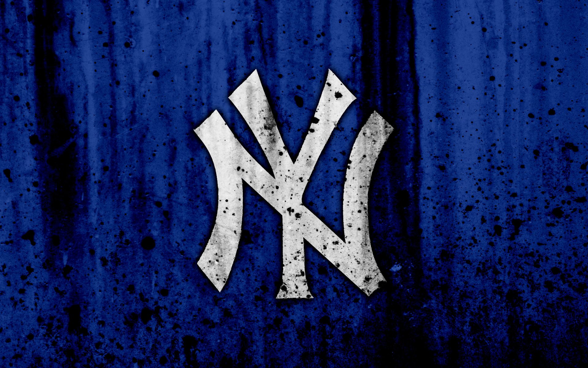 Download Logo Baseball MLB New York Yankees Sports 4k Ultra HD Wallpaper
