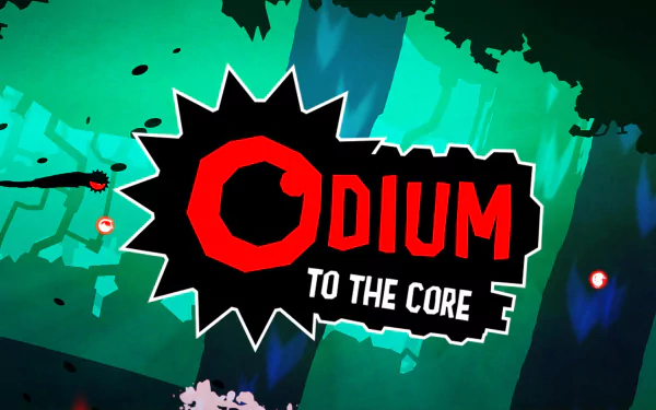 HD desktop wallpaper featuring Odium to the Core title with a stylized, dark and vibrant backdrop.