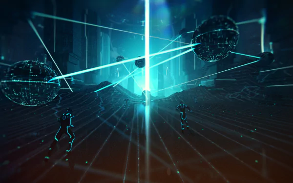 video game TRON RUN/r HD Desktop Wallpaper | Background Image