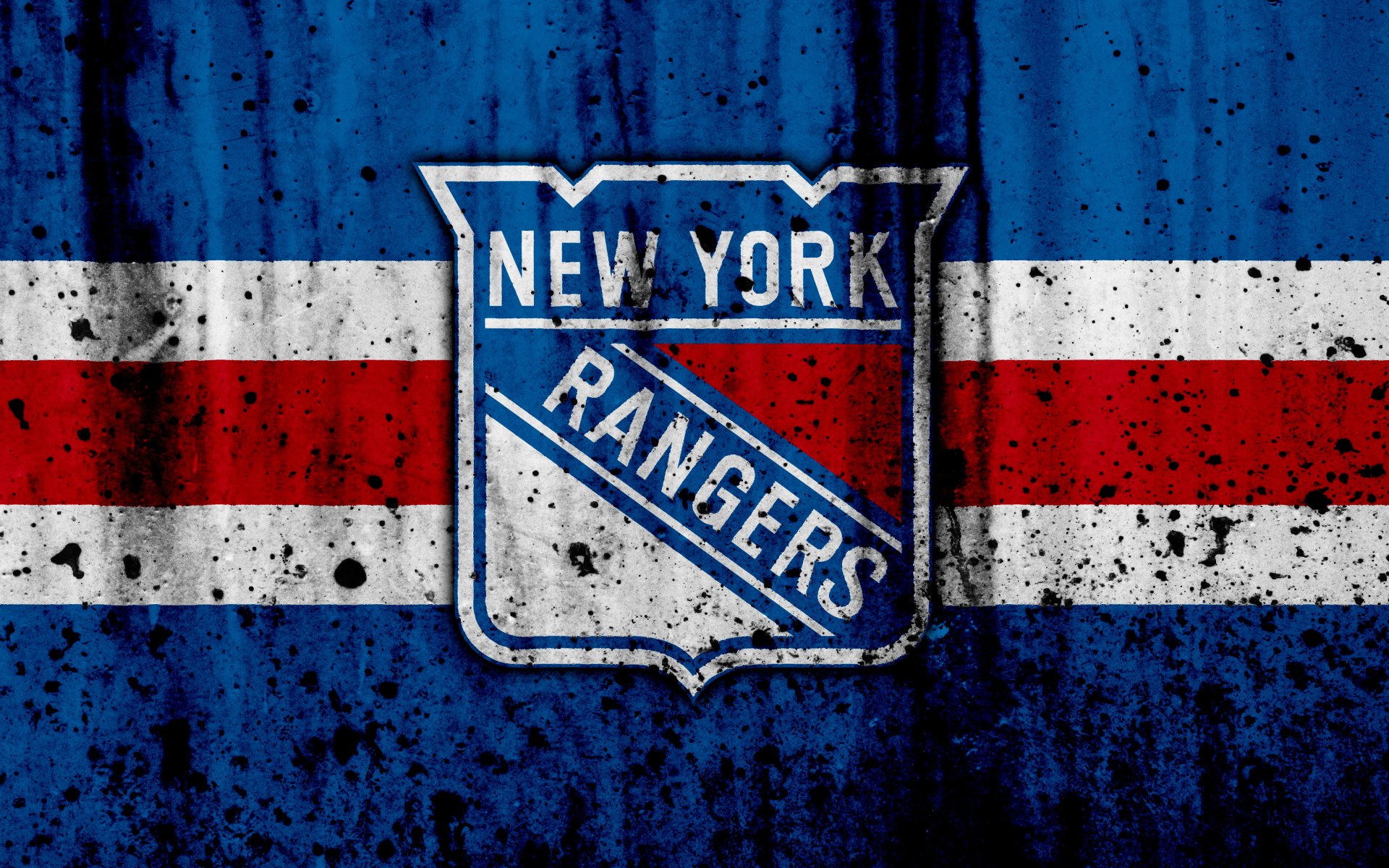 Download Emblem NHL Logo New York Rangers Sports 4k Ultra HD Wallpaper