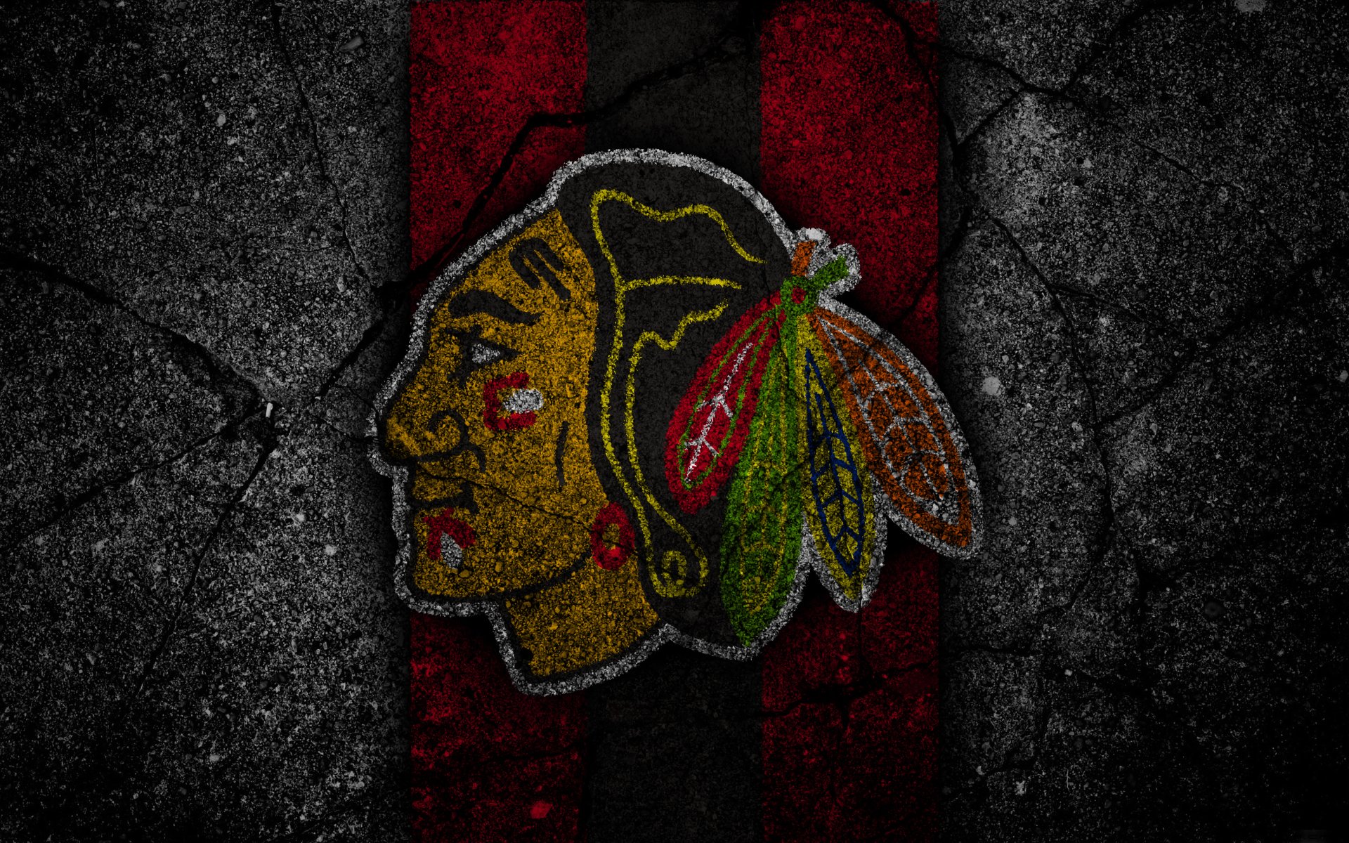 Download Emblem Logo NHL Chicago Blackhawks Sports 4k Ultra HD Wallpaper   Thumb 1920 983594 