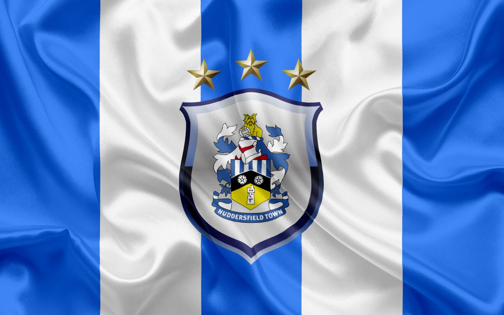 Download Emblem Logo Soccer Huddersfield Town A.F.C. Sports HD Wallpaper