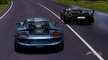  Lamborghini Veneno and Porshe 918