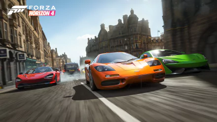 McLaren 720S McLaren 570S McLaren F1 video game Forza Horizon 4 HD Desktop Wallpaper | Background Image