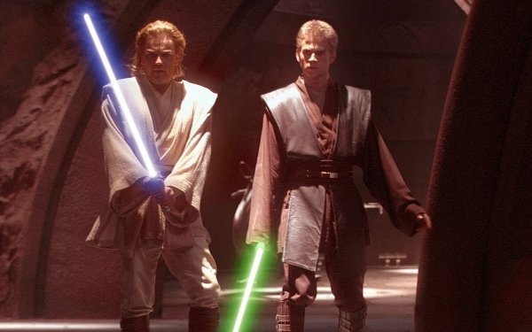 Movie Star Wars Episode II: Attack Of The Clones Star Wars Obi-Wan Kenobi Anakin Skywalker Ewan McGregor Hayden Christensen HD Wallpaper | Background Image