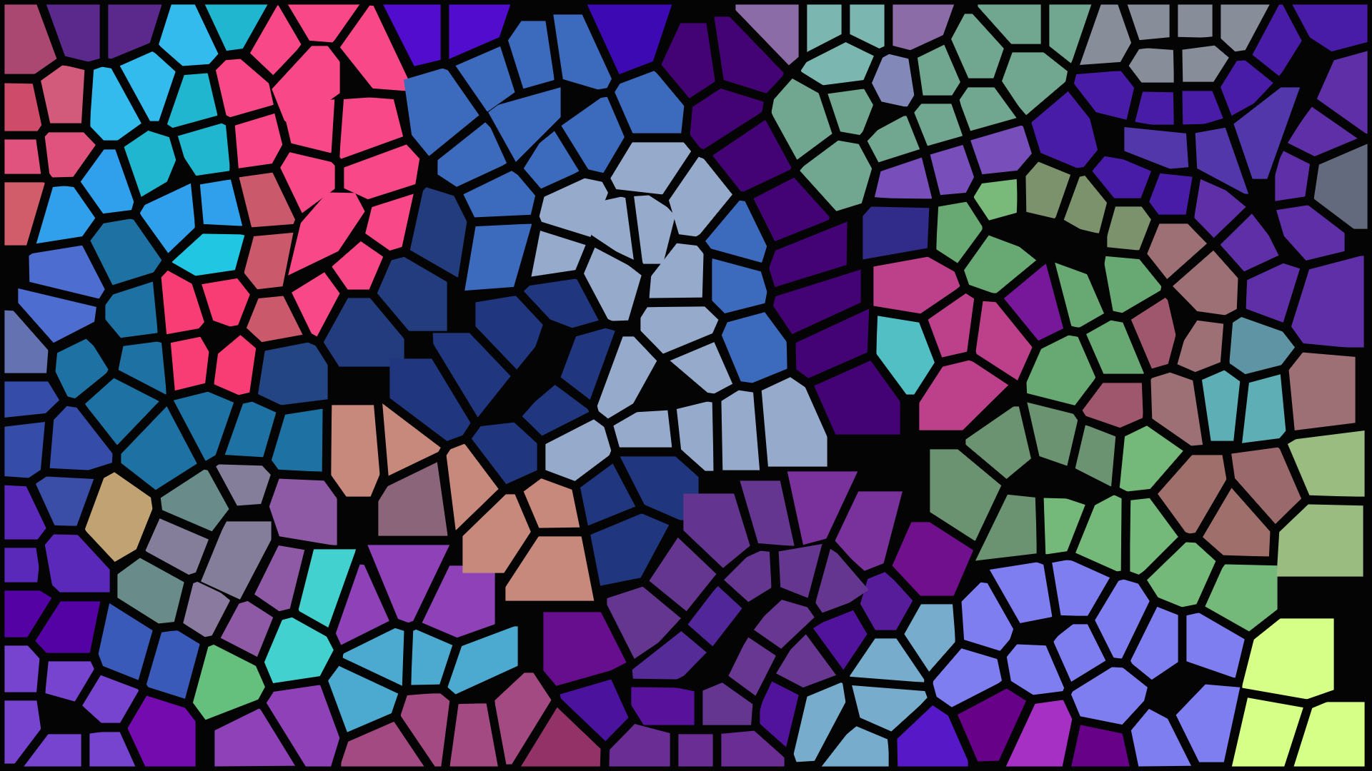 Colorful Mosaic By Susanlu4esm