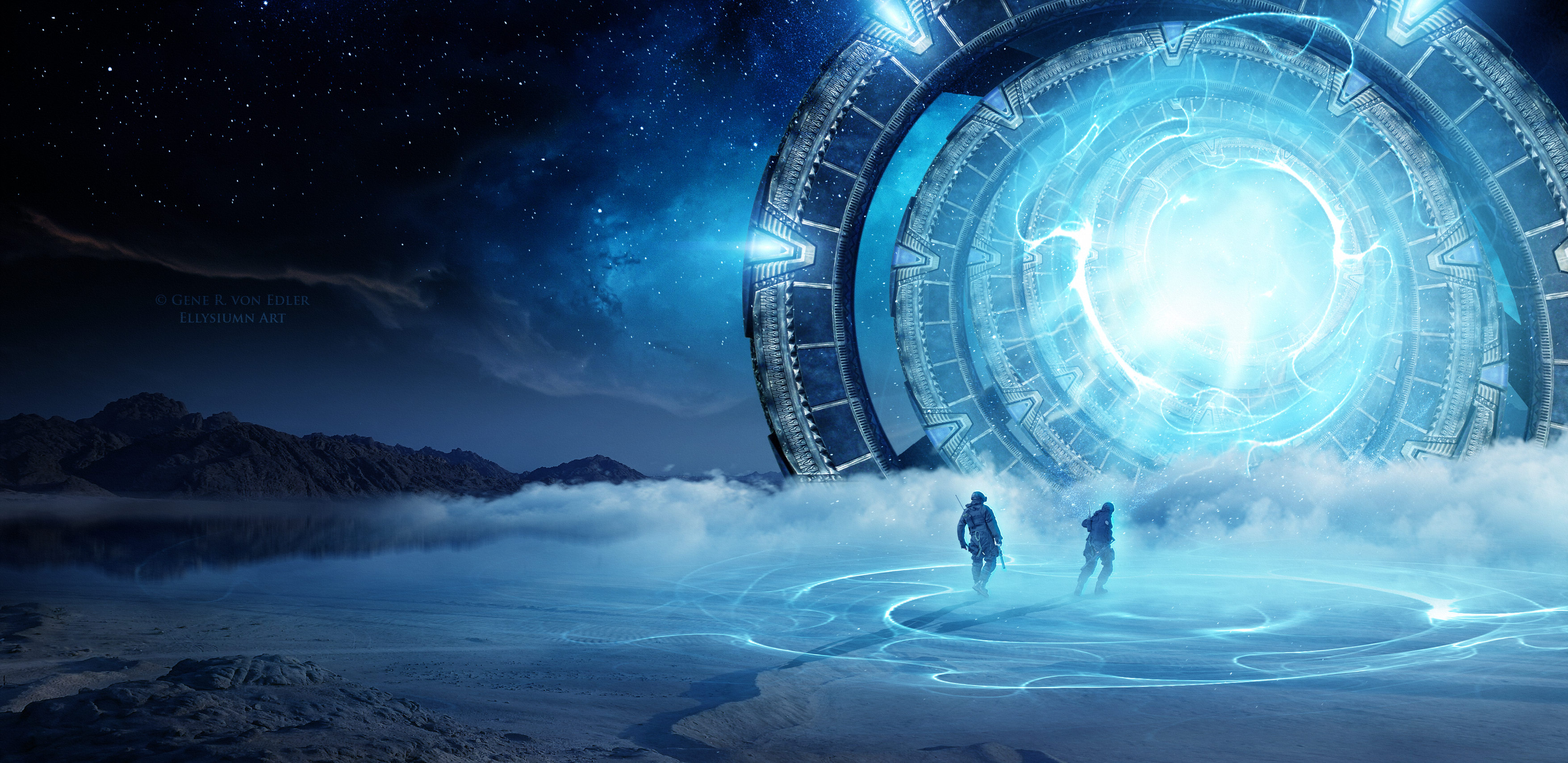 Stargate exploration by Gene R. von Edler