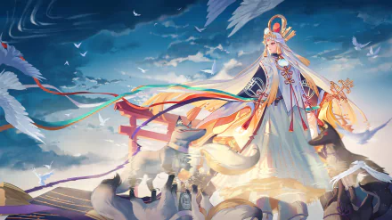 Miketsu (Onmyouji) Anime Onmyoji HD Desktop Wallpaper | Background Image