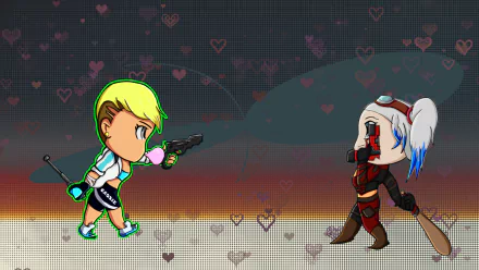  Cassie Cage (Mortal Kombat) vs Harley Quinn (Injustice 2)