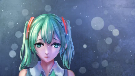 Sad Miku by samsafe