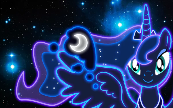 Princess Luna TV Show My Little Pony: Friendship Is Magic HD Desktop Wallpaper | Background Image