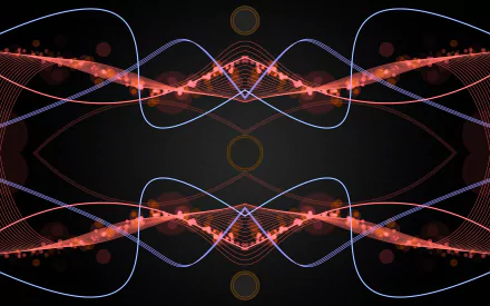 symmetry Abstract light HD Desktop Wallpaper | Background Image