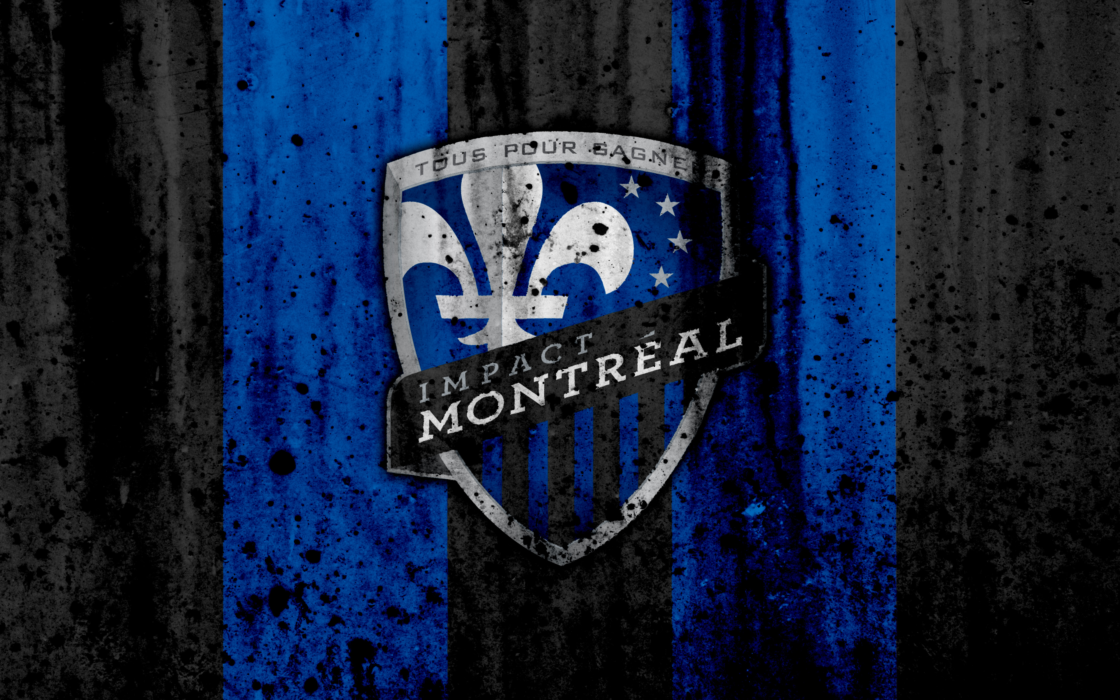 Download Emblem Logo MLS Soccer CF Montréal Sports 4k Ultra HD Wallpaper