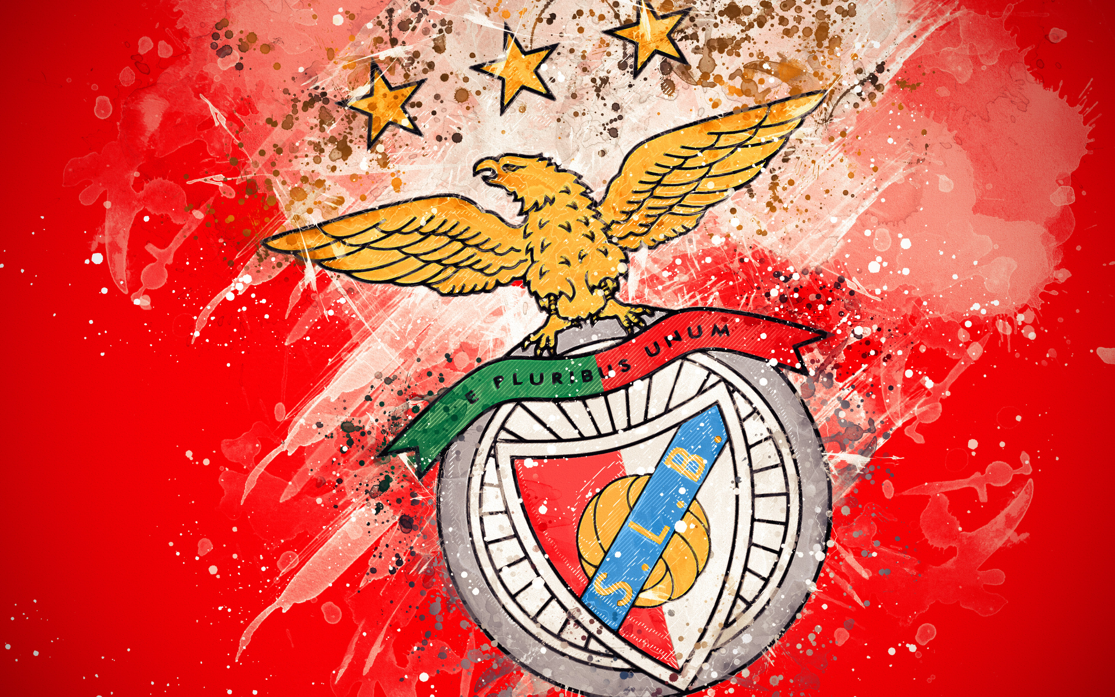 S L Benfica 4k Ultra Hd Wallpaper Hintergrund 3840x2400