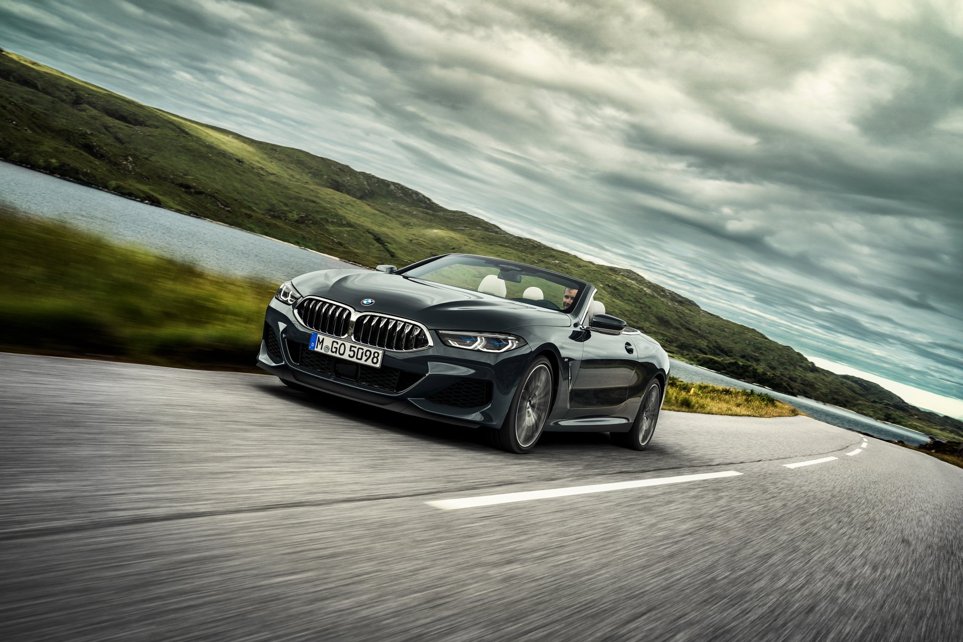 Download Cabriolet Black Car Car BMW Vehicle BMW 8 Series 4k Ultra HD Wallpaper