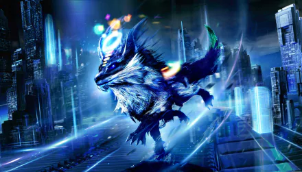 fantasy wolf HD Desktop Wallpaper | Background Image