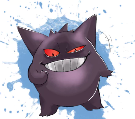 Gengar (Pokémon) Anime Pokemon HD Desktop Wallpaper | Background Image
