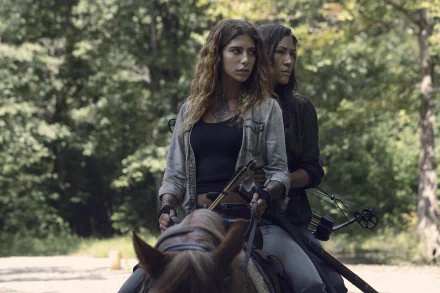 Eleanor Matsuura Yumiko (The Walking Dead) Nadia Hilker Magna (The Walking Dead) TV Show The Walking Dead HD Desktop Wallpaper | Background Image