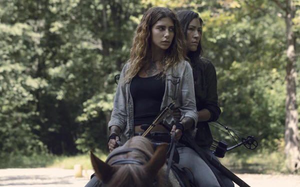 Eleanor Matsuura Yumiko (The Walking Dead) Nadia Hilker Magna (The Walking Dead) TV Show The Walking Dead HD Desktop Wallpaper | Background Image