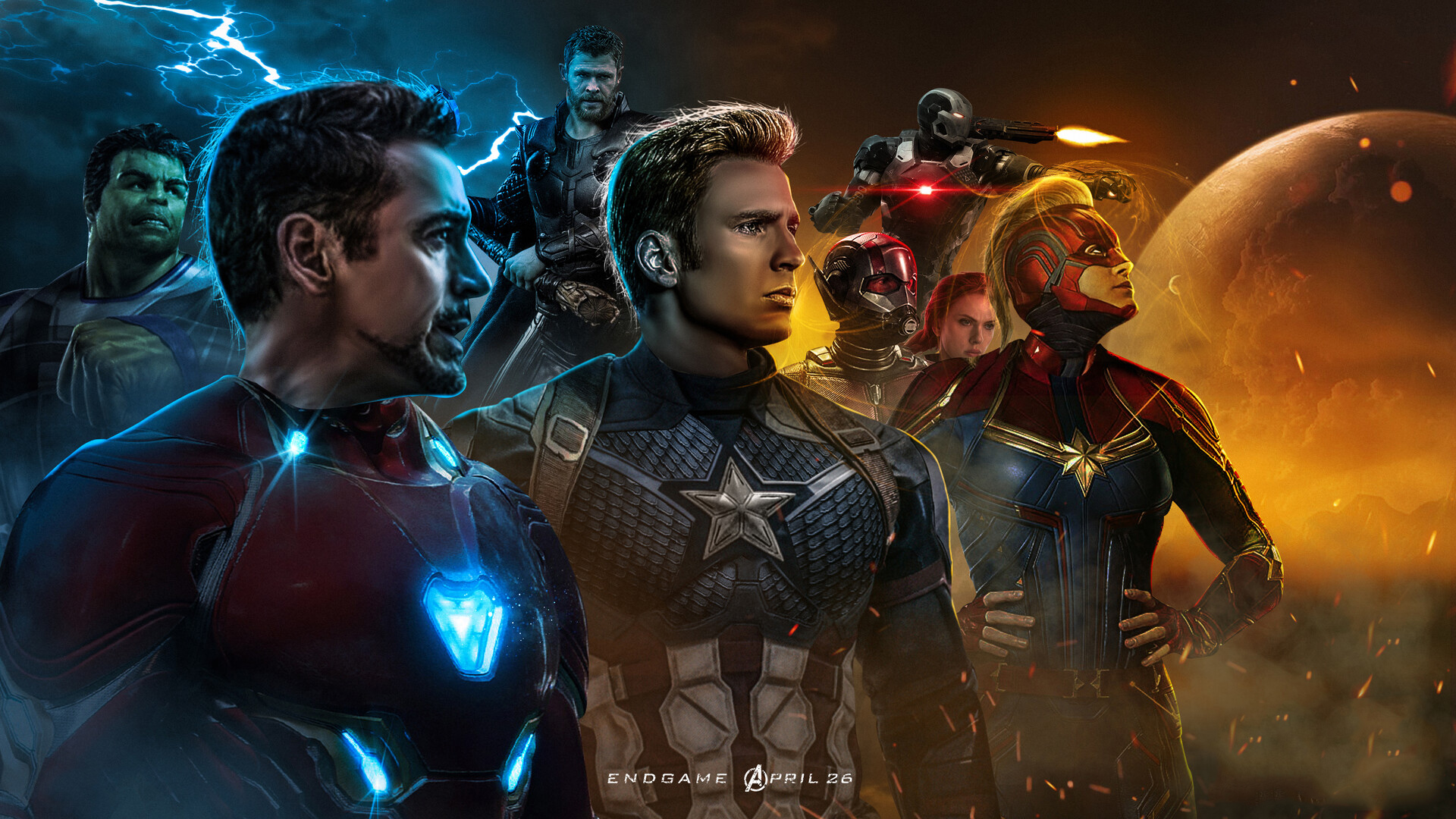 Avengers Endgame Fond D'écran HD | Arrière-Plan | 1920x1080 