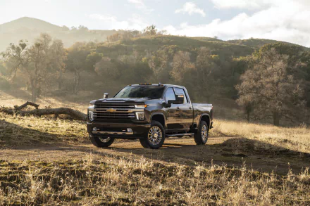 black car car Chevrolet vehicle Chevrolet Silverado HD Desktop Wallpaper | Background Image