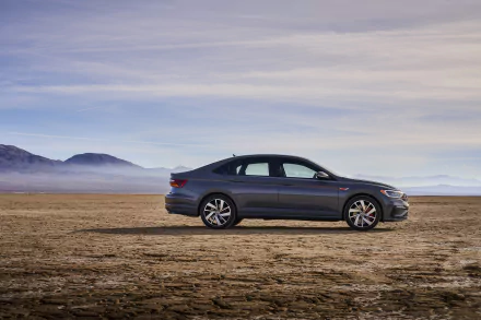 desert silver car compact car car Volkswagen vehicle Volkswagen Jetta HD Desktop Wallpaper | Background Image