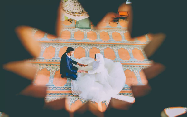  Bride and groom by Ramiz Dedaković
