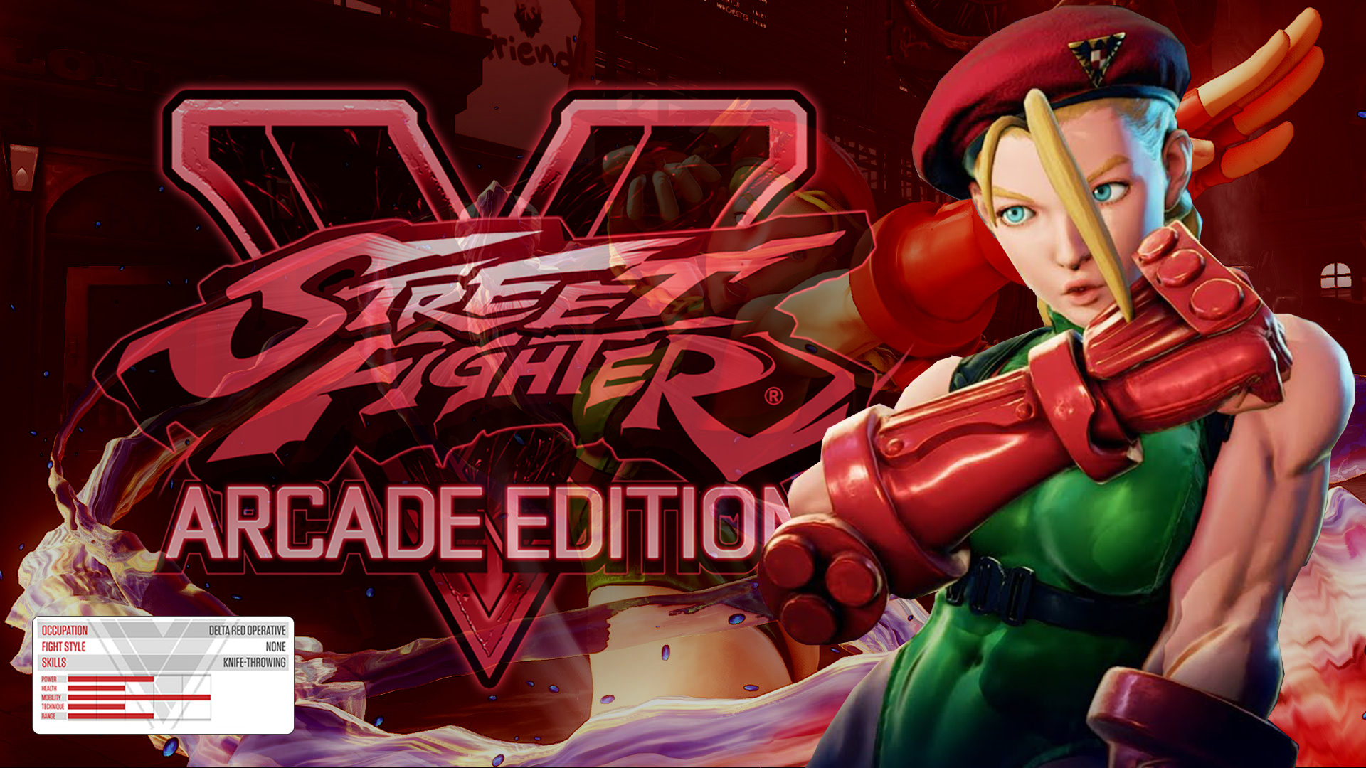 Cammy Street Fighter V HD Wallpapers Desktop Background