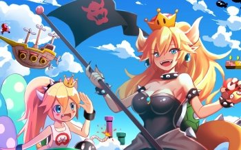 19 Bowsette Hd Wallpapers Background Images Wallpaper Abyss