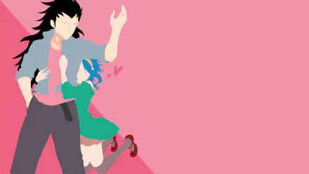 Levy McGarden Gajeel Redfox Anime Fairy Tail HD Desktop Wallpaper | Background Image