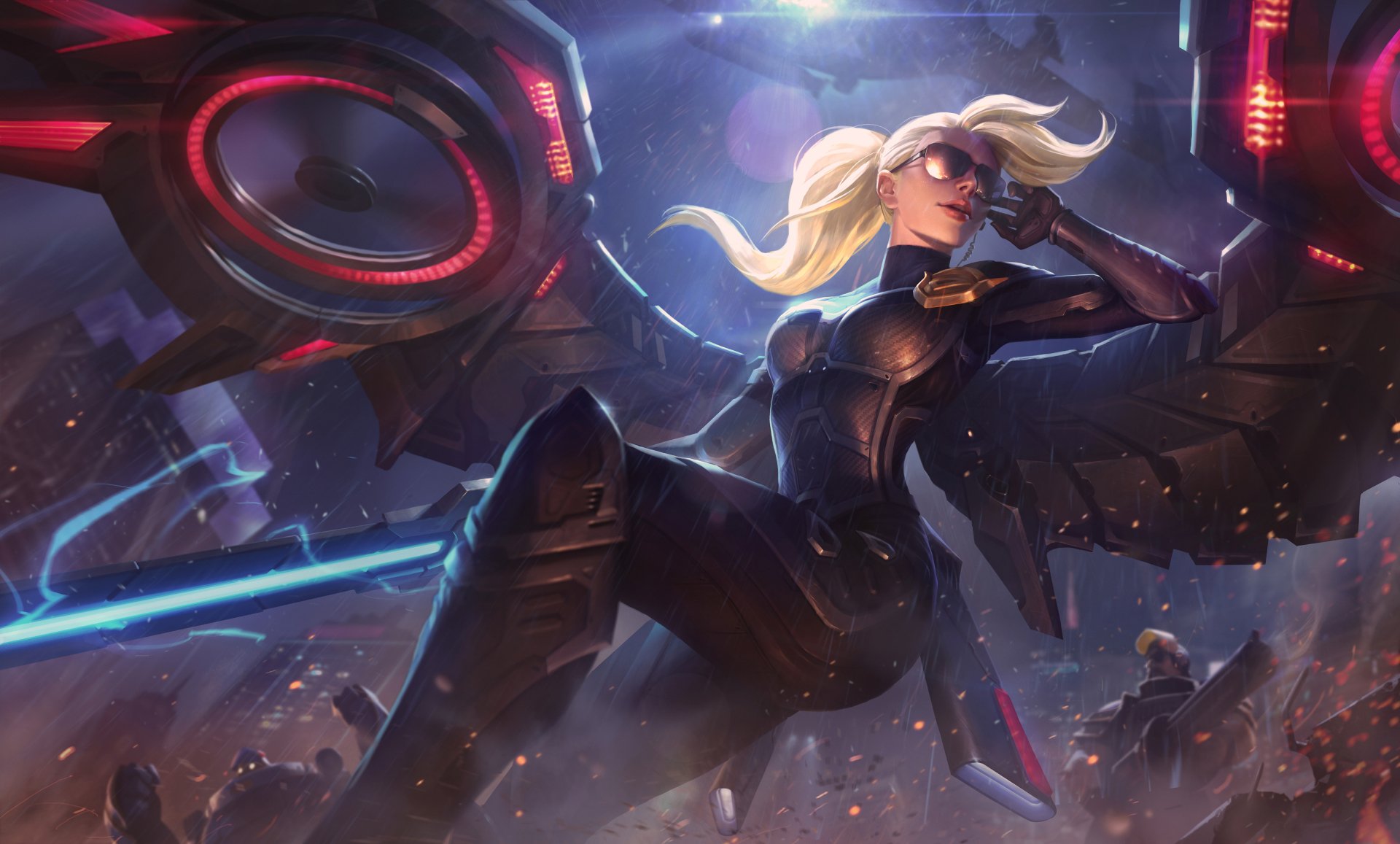 Kayle Ascendant: Ultra HD League of Legends Video Game Wallpaper, image size:1920x1157