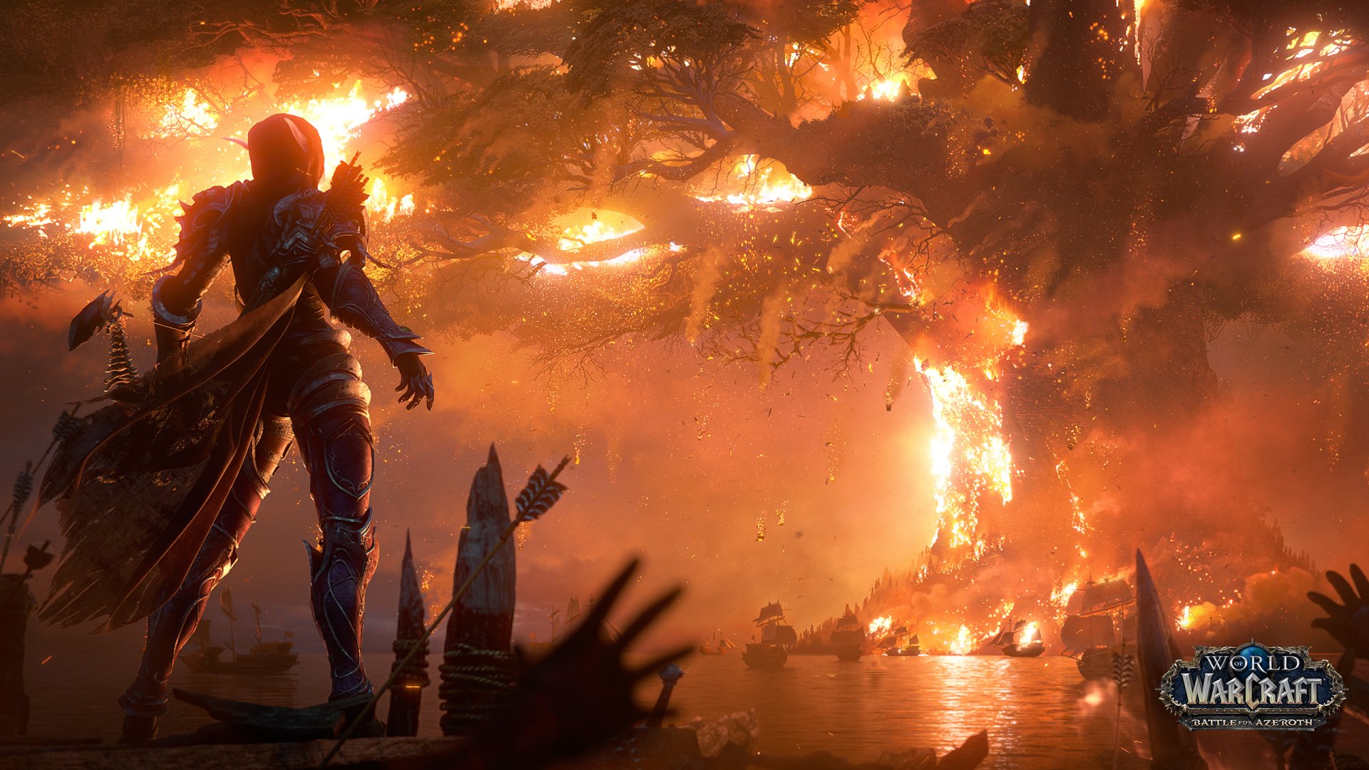 Download Video Game World Of Warcraft: Battle For Azeroth HD Wallpaper