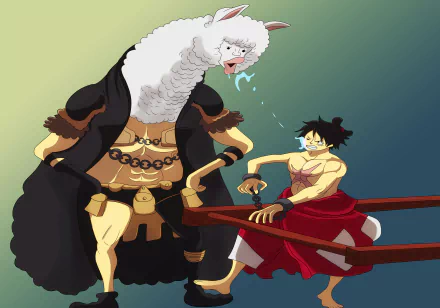 Alpacaman (One Piece) Monkey D. Luffy Anime One Piece HD Desktop Wallpaper | Background Image