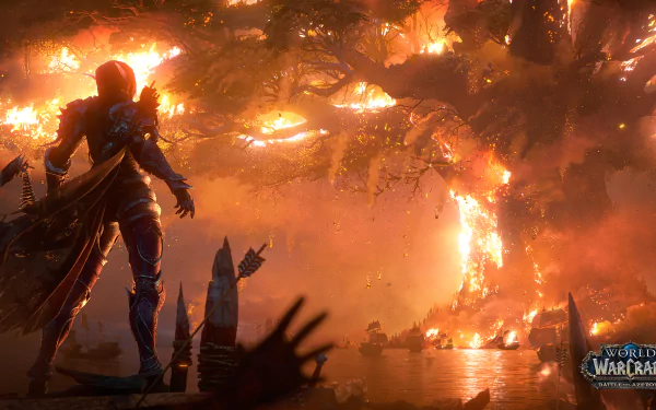 video game World of Warcraft: Battle for Azeroth HD Desktop Wallpaper | Background Image