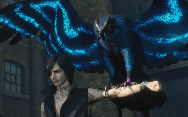 V (Devil May Cry) video game Devil May Cry 5 HD Desktop Wallpaper | Background Image