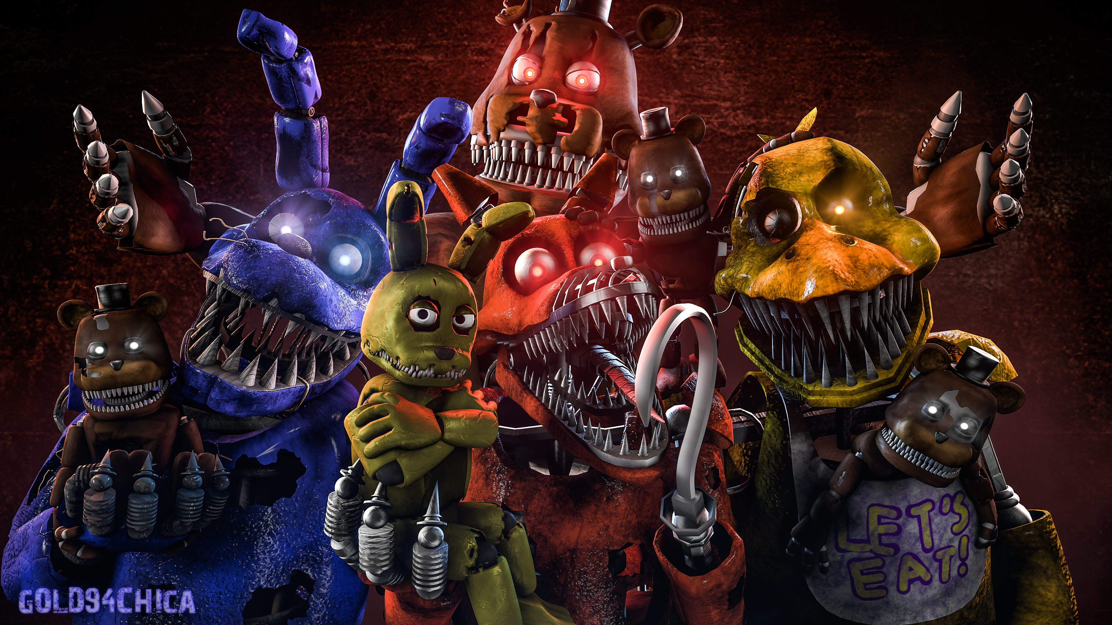 FNaF World Wiki  Fnaf, Five nights at freddy's, World wallpaper