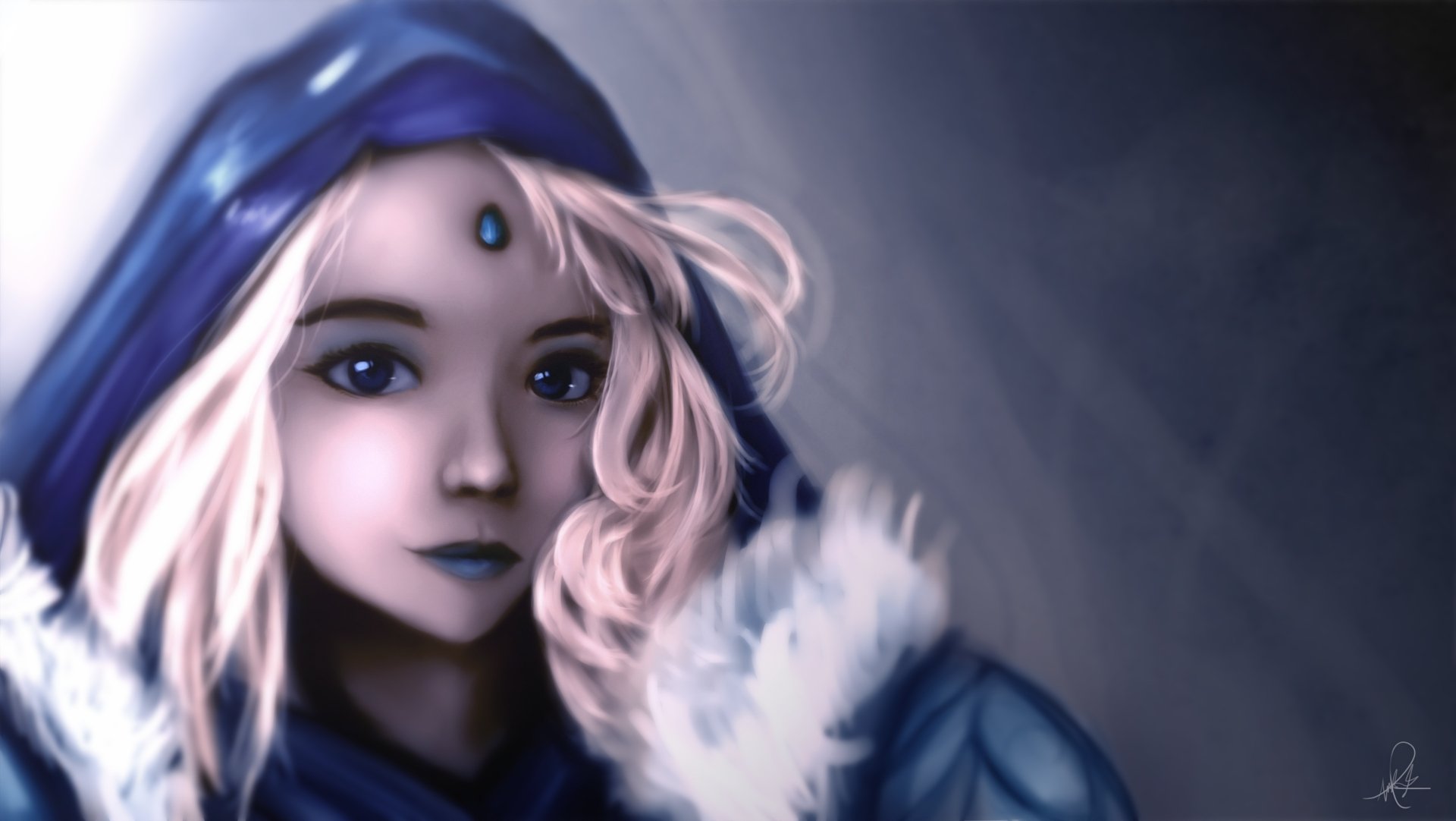 Download Crystal Maiden (DotA 2) Video Game DotA 2 4k Ultra HD Wallpaper by gynryo