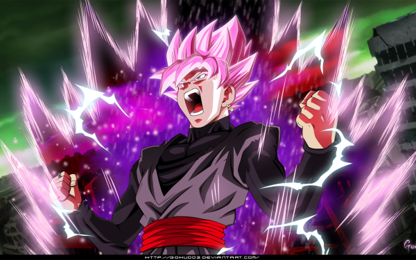 Anime Dragon Ball Super Dragon Ball Black Super Saiyan Rosé HD Wallpaper | Background Image