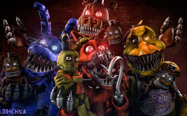 Video Game FNaF World Five Nights at Freddy's HD Wallpaper | Background Image